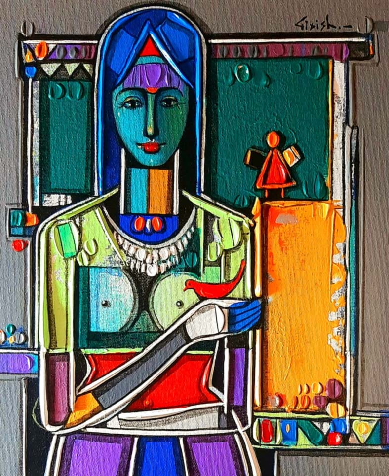 Untitled-675 by Girish Adannavar | IndiGalleria