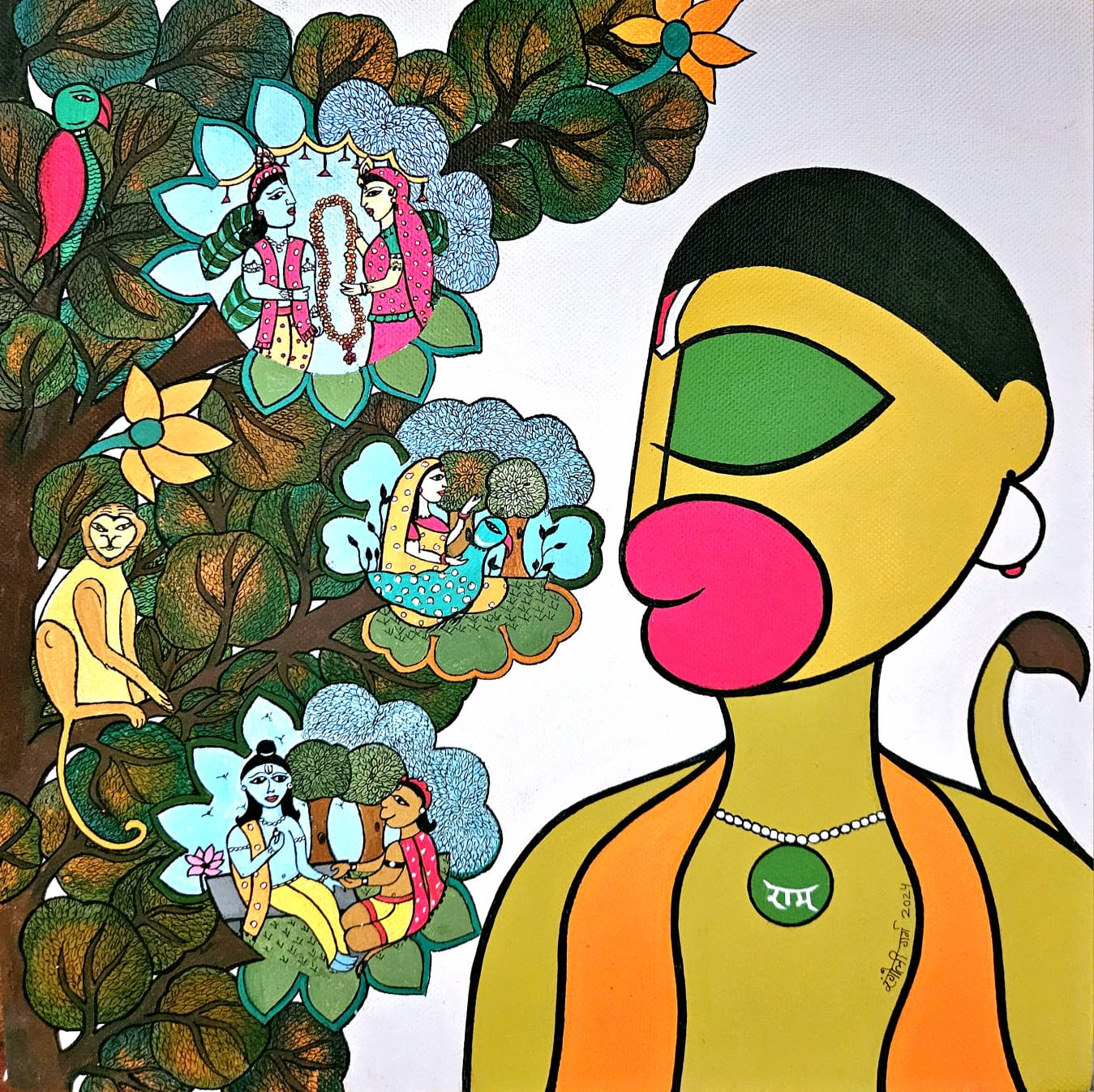 Ramayana-2115 by Rangoli Garg | IndiGalleria