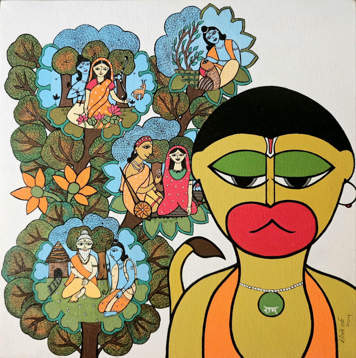 Ramayana-2115 by Rangoli Garg | IndiGalleria